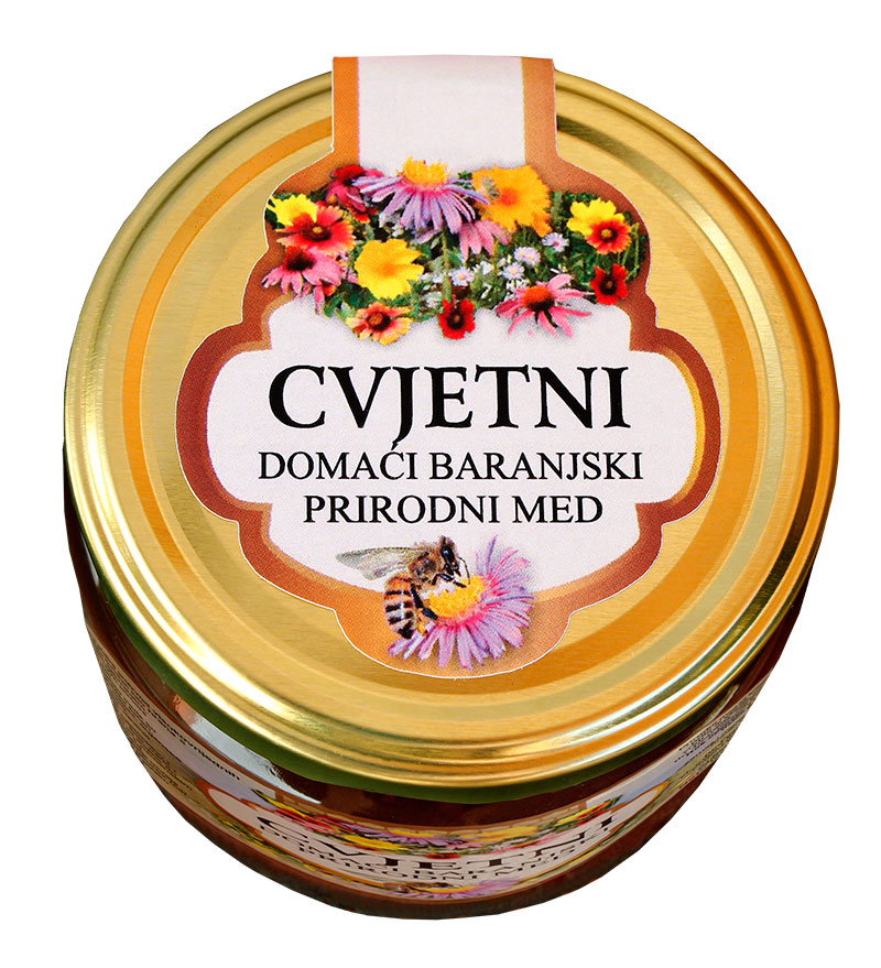 Etiketa za med OPG Bošnjak
